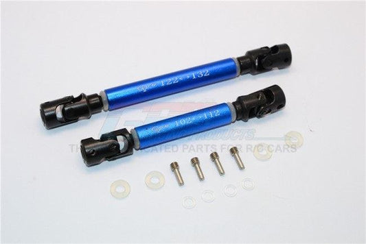 GPM STEEL ADJUSTABLE MAIN SHAFT WITH ALLOY BODY TRAXXAS TRX-4 / TRX-6 BLUE