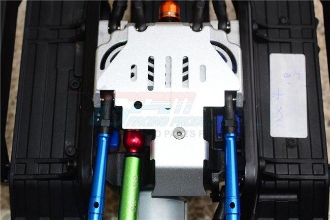 GPM TRX4332-SILVER ALUMINUM CENTER GEAR BOX BOTTOM PROTECTOR MOUNT TRAXXAS TRX-4
