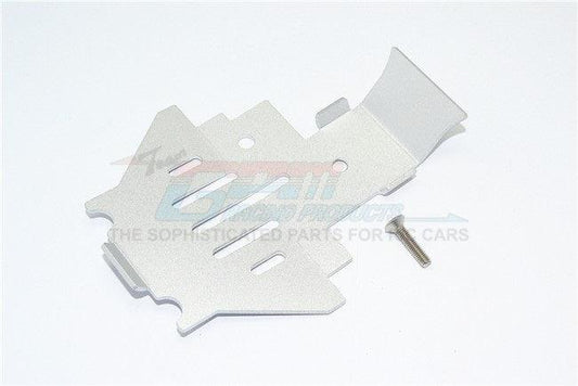 GPM TRX4332-SILVER ALUMINUM CENTER GEAR BOX BOTTOM PROTECTOR MOUNT TRAXXAS TRX-4