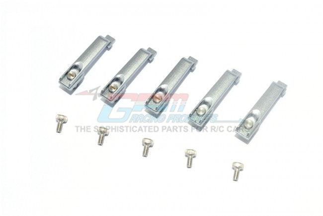 GPM RC CAR ALUMINUM DOOR HANDLE TRAXXAS TRX-4 MERCEDEZ BENZ GUN SILVER