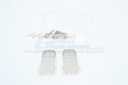 GPM RC CAR STAINLESS STEEL FENDER VENT GRID PATTERN TRAXXAS TRX-4
