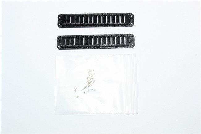 GPM RC CAR VENTILATION SIDE PORT DECORATIVE TRAXXAS TRX-4 BLACK