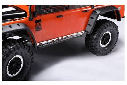 GPM RC CAR STAINLESS STEEL DOOR EDGE ANTI SCRATCH STRIP TRAXXAS TRX-4 BLACK