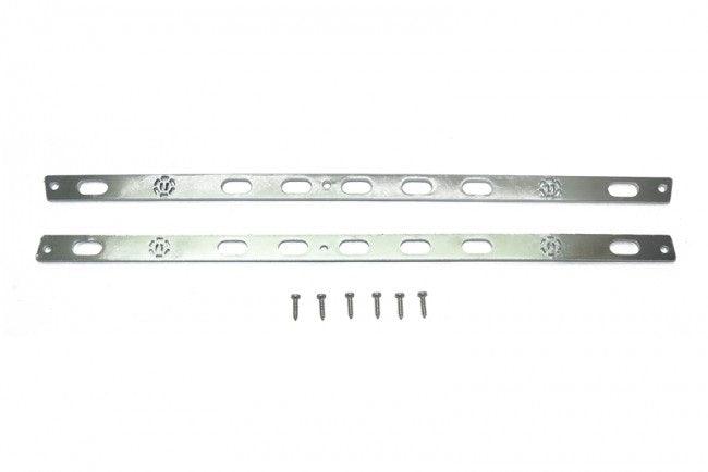 GPM RC CAR STAINLESS STEEL DOOR EDGE ANTI SCRATCH STRIP TRAXXAS TRX-4 SILVER