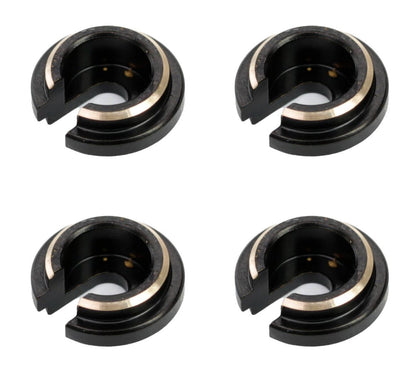 Powerhobby Brass Lower Shock Retainer (4) FOR Traxxas TRX-4M TRX4m