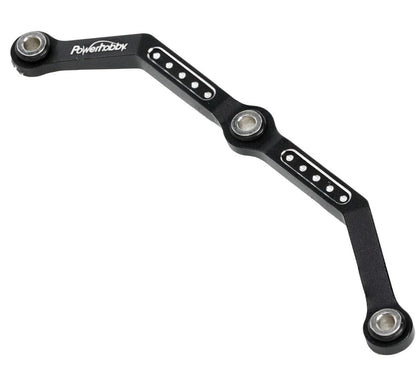 Powerhobby Aluminum Steering Link FOR Traxxas TRX-4M Black TRX4m
