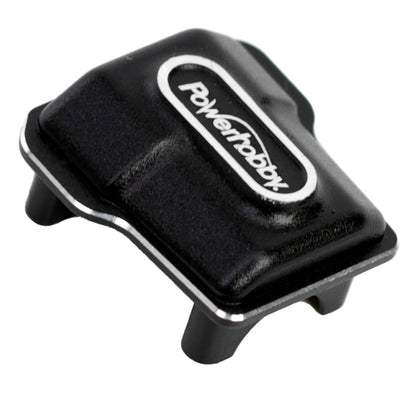 Powerhobby Aluminum Front / Rear Axle Diff Cover FOR Traxxas TRX-4M Black TRX4M