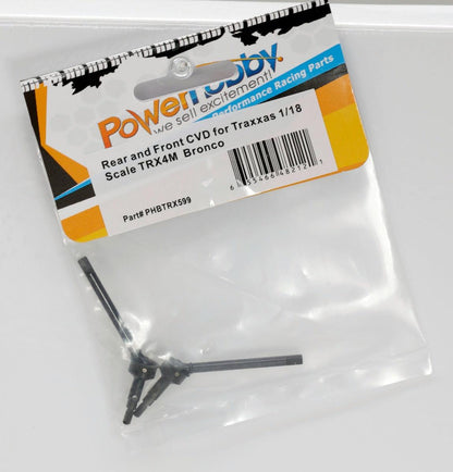 Powerhobby Front and Rear CVD FOR Traxxas TRX-4M TRX4M