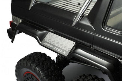 GPM RC CAR STAINLESS STEEL SLIP PROOF TREAD TRAXXAS TRX-4 (AMG VERSION) SILVER