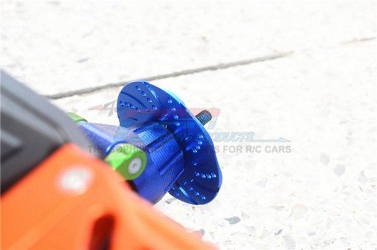 Gpm Racing TXMS010D+2MM-B Aluminum +2mm Hex Brake Disk Blue Traxxas Maxx