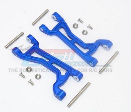 Gpm TXMS054F/R-B Aluminum Front/Rear Upper Arms Blue (14 Pieces Set)