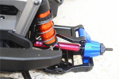 Gpm Harden Steel+Aluminum Front/Rear Adjustable CVD Drive Shaft Blue