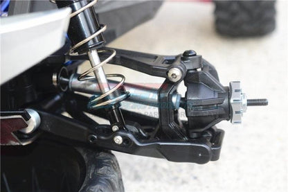 Gpm Harden Steel+Aluminum Adjustable CVD Drive Shaft Blue Traxxas Maxx