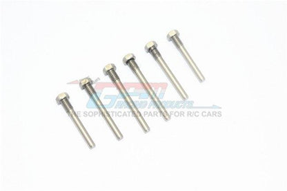 GPM STAINLESS STEEL FRONT/REAR SUSPENSION SCREW PIN TRAXXAS 1/10 MAXX