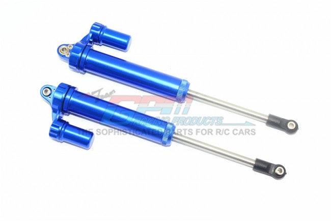 GPM ALUMINUM REAR L-SHAPE INTERNAL DAMPER 160MM TRAXXAS UNLIMITED DESERT BLUE