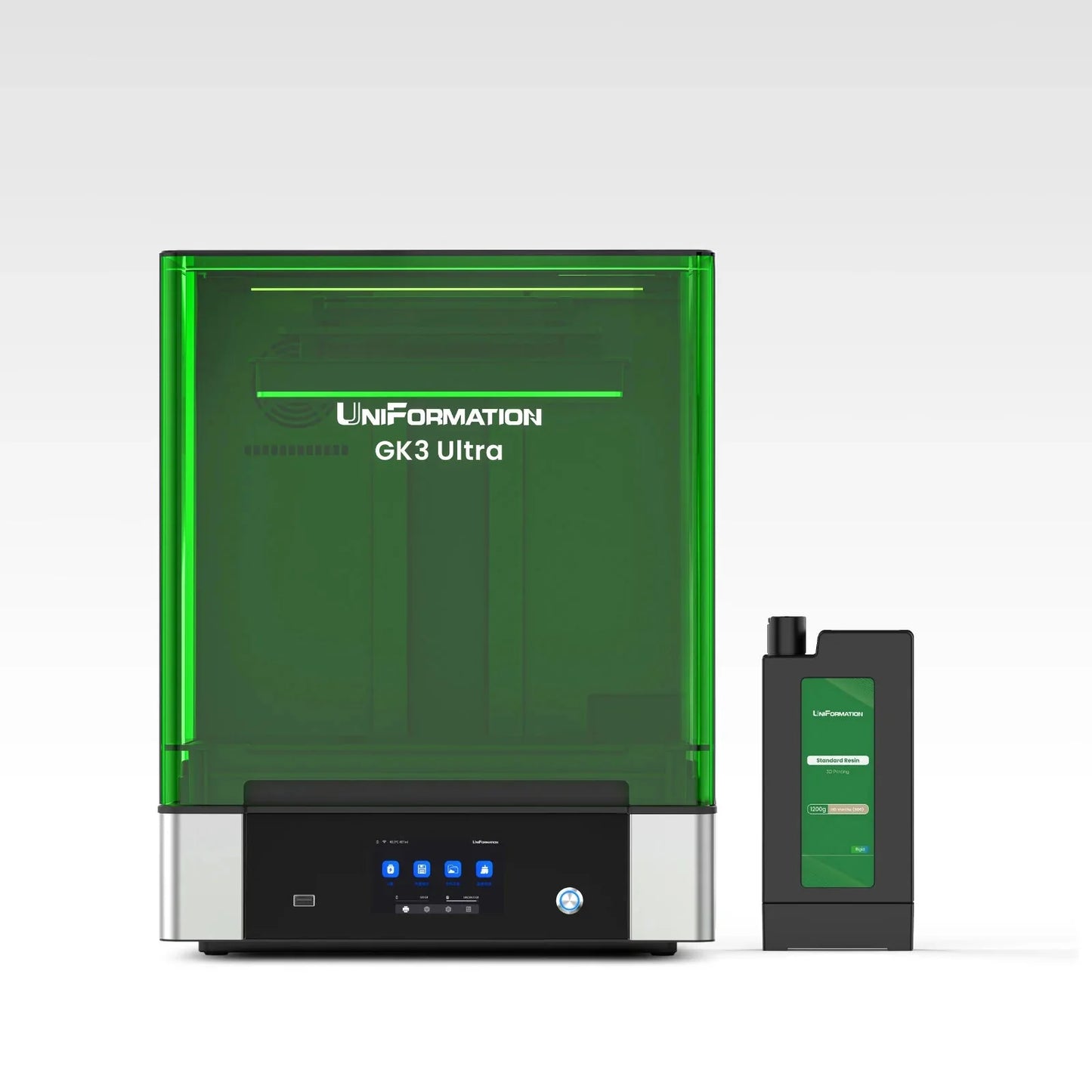 UniFormation GK3 ULTRA 16k SLA Resin Printer with HUGE 13.5" screen and 160x300x300mm build volume