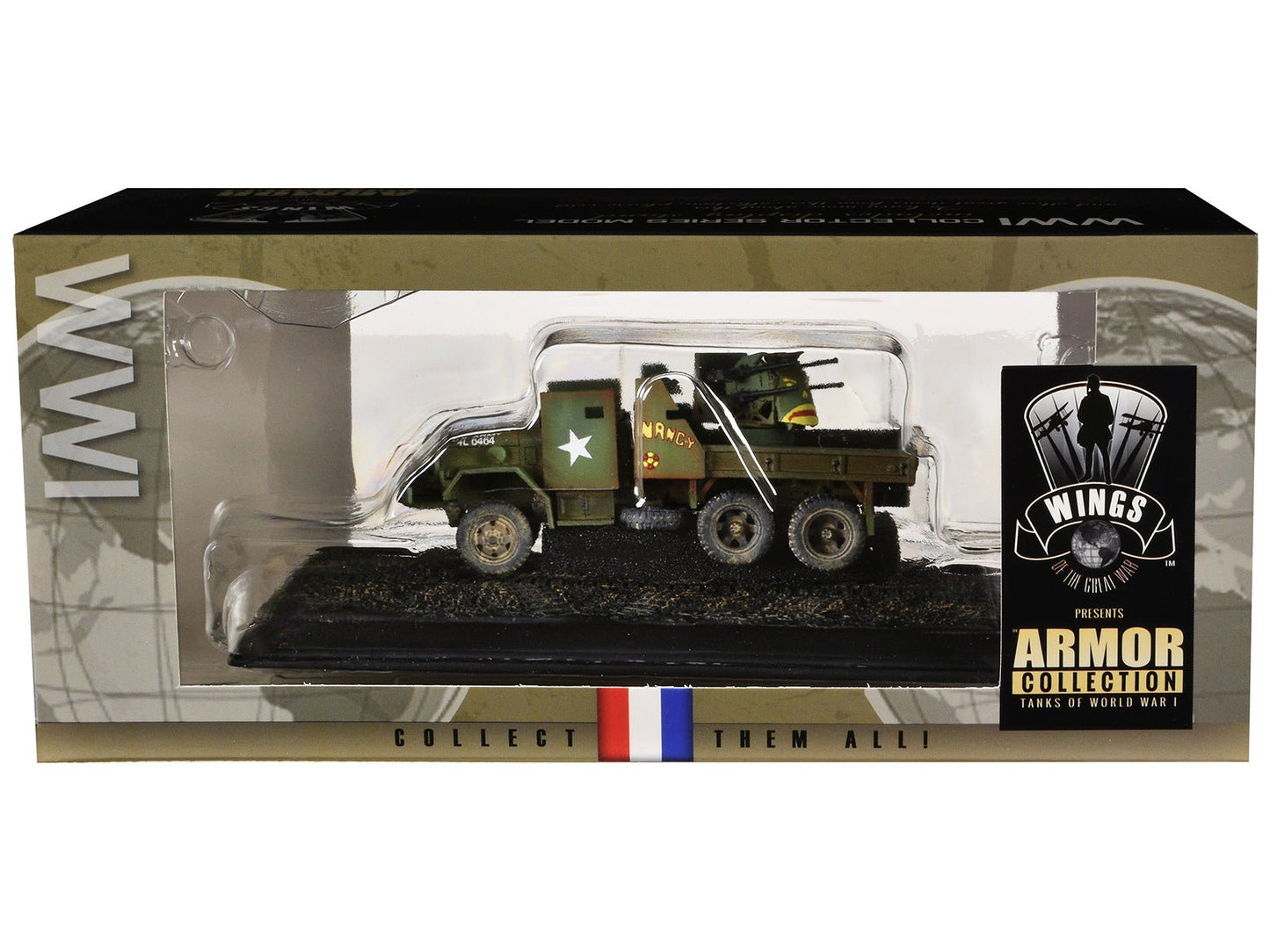 United States M35 Gun Truck "Nancy" United States Army "Armor Collection" Series 1/72 Model by Wings of the Great War  free shipping USA