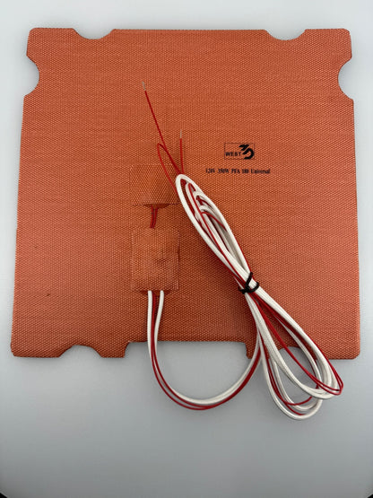 Universal 120V Silicone Heater Pad Edge to Edge Heaters with Thermal Switch Protection AC Bed Heater
