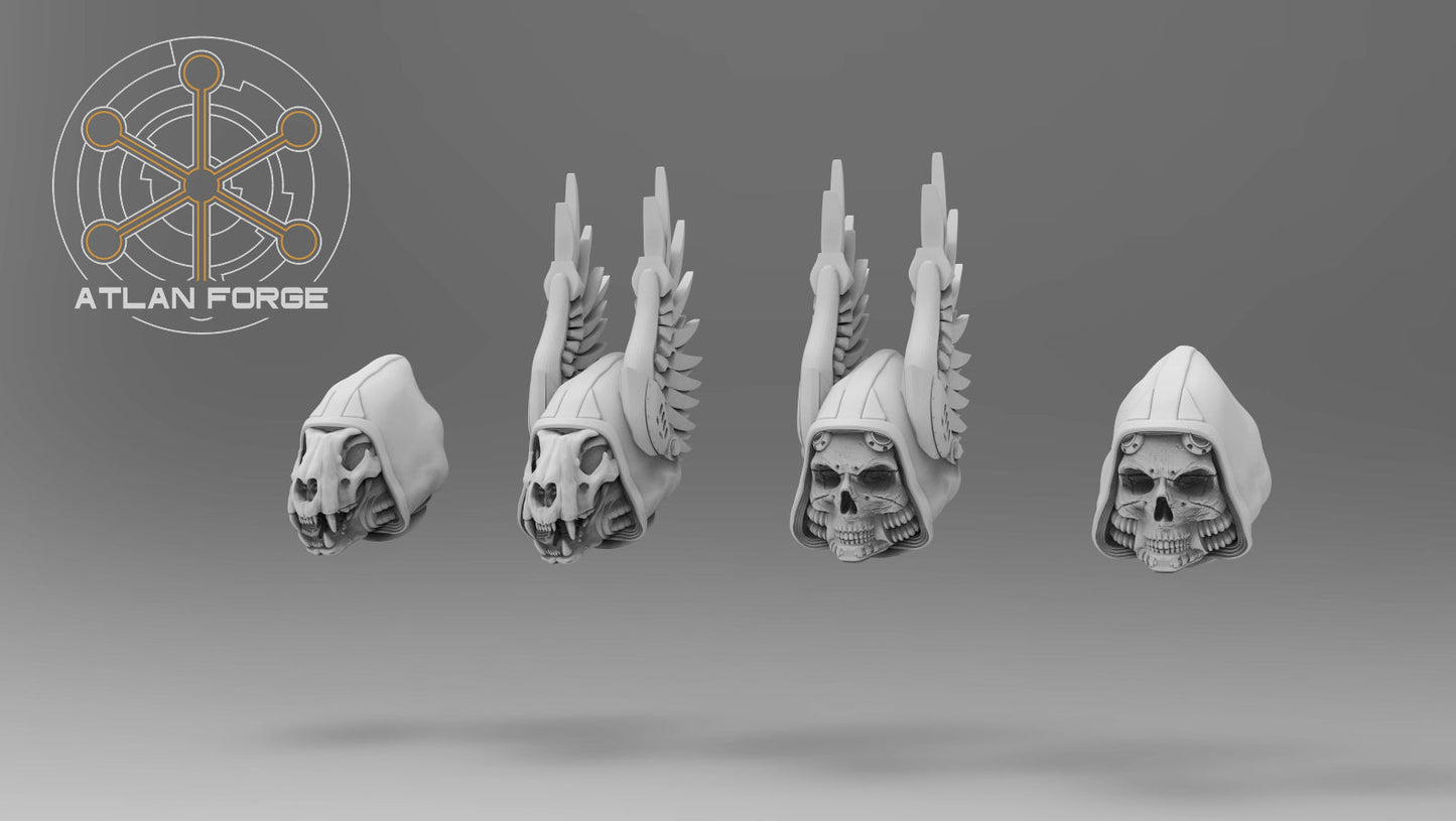 Angelic Soul Reaper by Atlan Forge - Resin Printed Grimdark Mini (28/32mm)