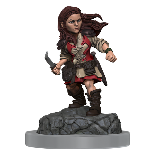 D&D: Nolzur's Marvelous Miniatures - Halfling Rogue Female