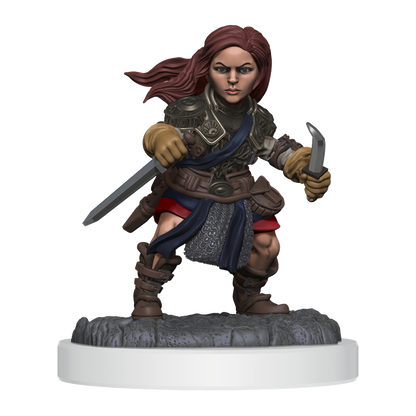 D&D: Nolzur's Marvelous Miniatures - Halfling Rogue Female