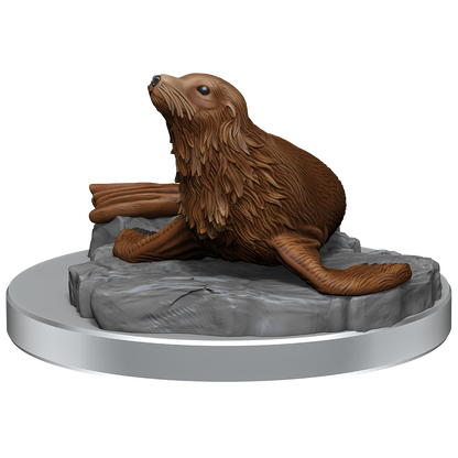 D&D: Nolzur's Marvelous Miniatures - Locathah & Seal