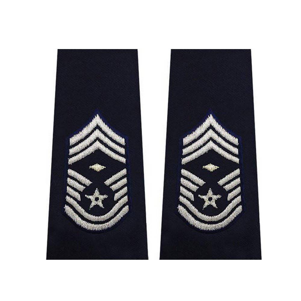 U.S. Air Force Chief Master Sergeant With Diamond Epaulets
