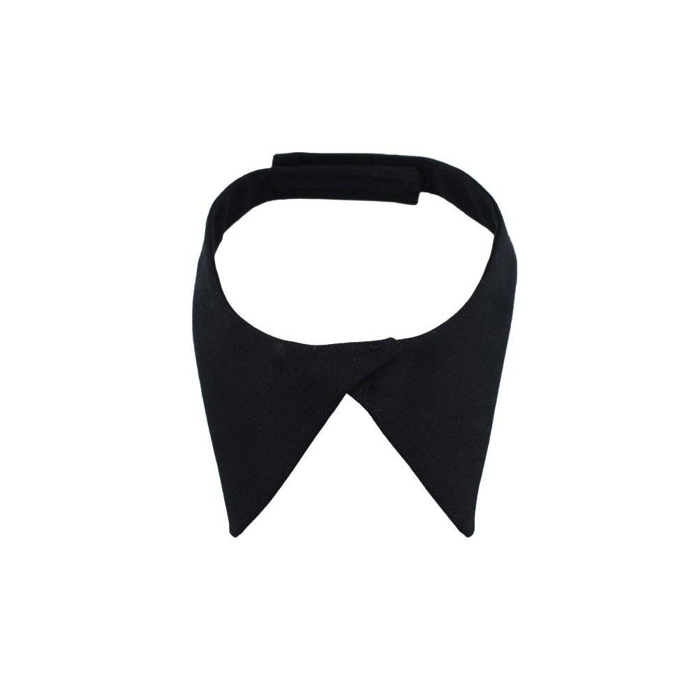 U.S. Navy/Marine Corp Female Black Neck Tab with Hook Closure