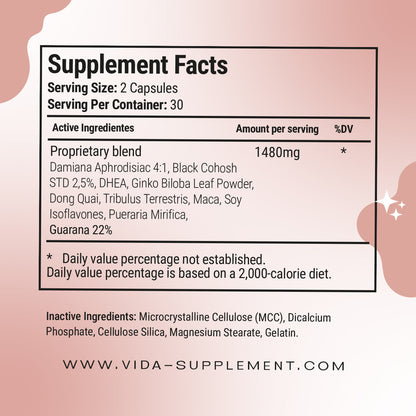 Menopausia Essentials by Vida Supplement