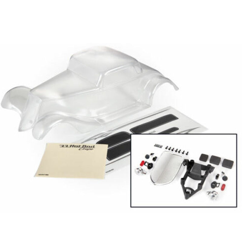 Traxxas 9333 Body Factory Five '33 Hot Rod Coupe clear