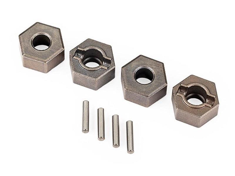 Traxxas 9069 Wheel Hubs 12mm Hex Steel Extreme Heavy Duty / 2x9.8mm Pin