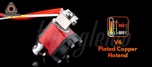 V6 Titanium Alloy / Plated Copper Hotend Kit