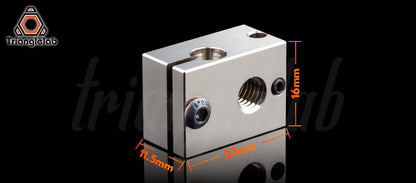 V6 Titanium Alloy / Plated Copper Hotend Kit