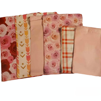 Valentine Bundle! Poly Mailers 30 Piece Variety of 3 different Sizes 6x9, 9x12, 10x13 Shipping Bags