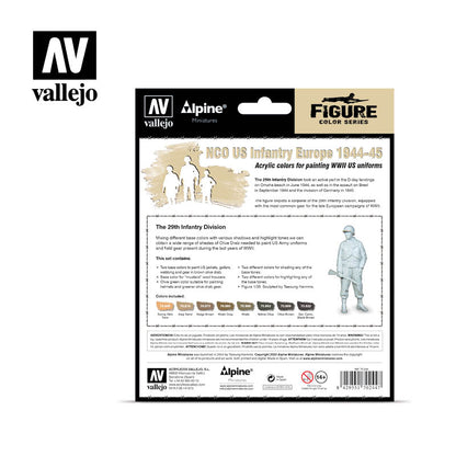 Figure Color Series: NCO US Infantry Europe 1944-45