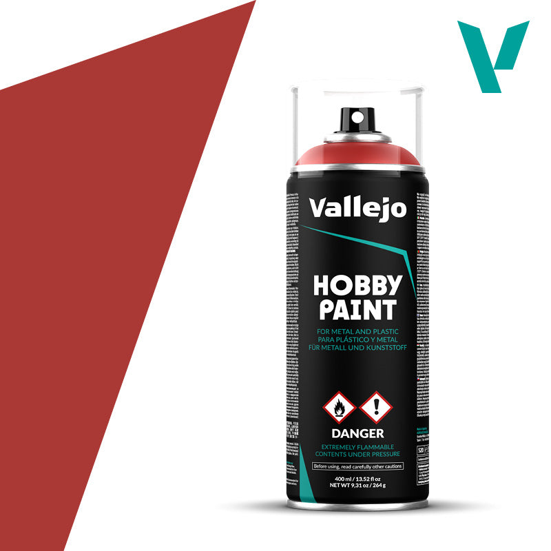 Hobby Paint: Spray Primer - Scarlet Red
