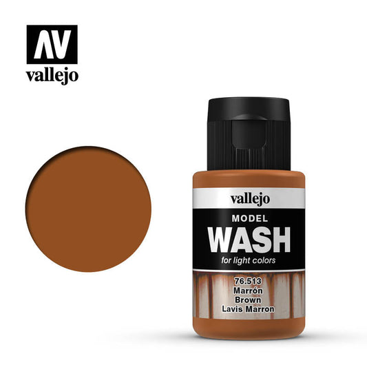 Model Wash: Brown