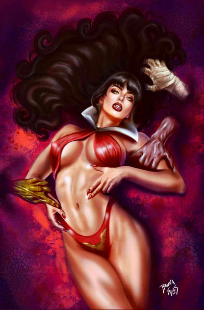 VAMPIRELLA/DRACULA: RAGE #5 (BRUNA SALES EXCLUSIVE VIRGIN VARIANT A & B SET) ~ Dynamite