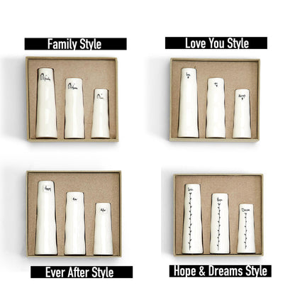 Mini Vase Gift Set by Gia Roma