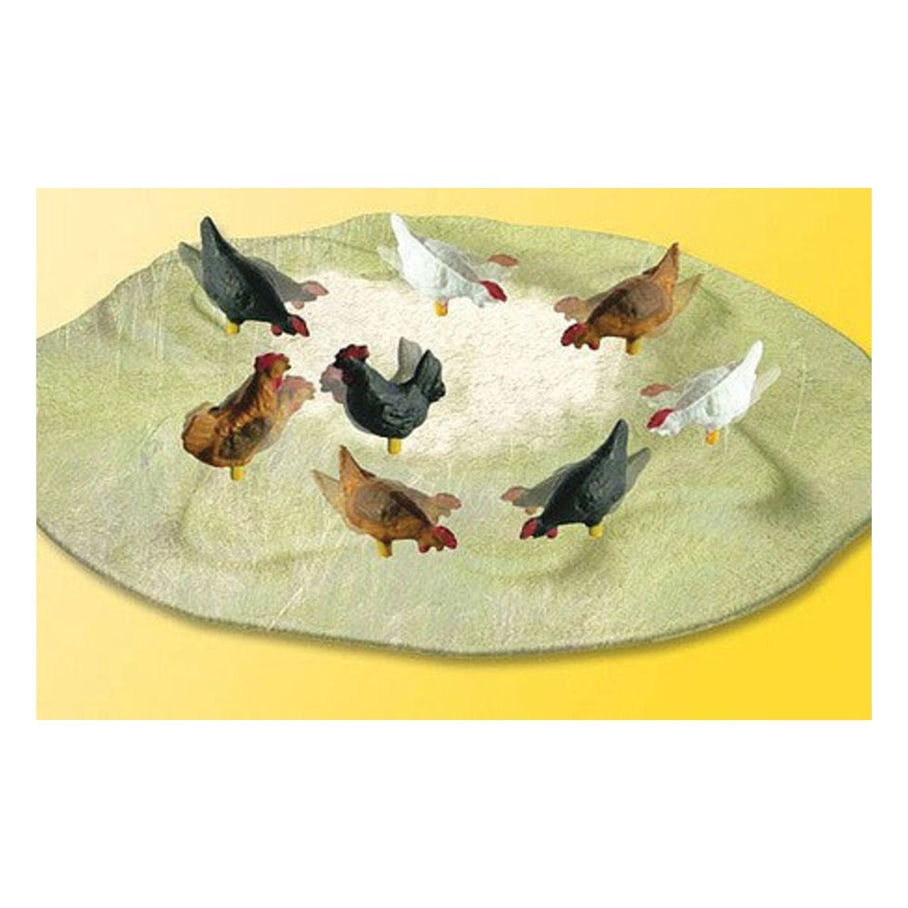 Viessmann 1528 HO Scale Animated Chickens Pecking -- 16-16 Volt AC or DC