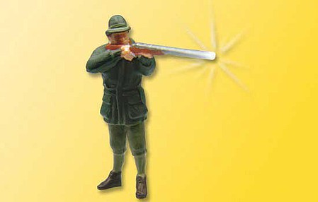 Viessmann 1529 HO Scale Hunter Firing Rifle w/Illuminated Gun Blast