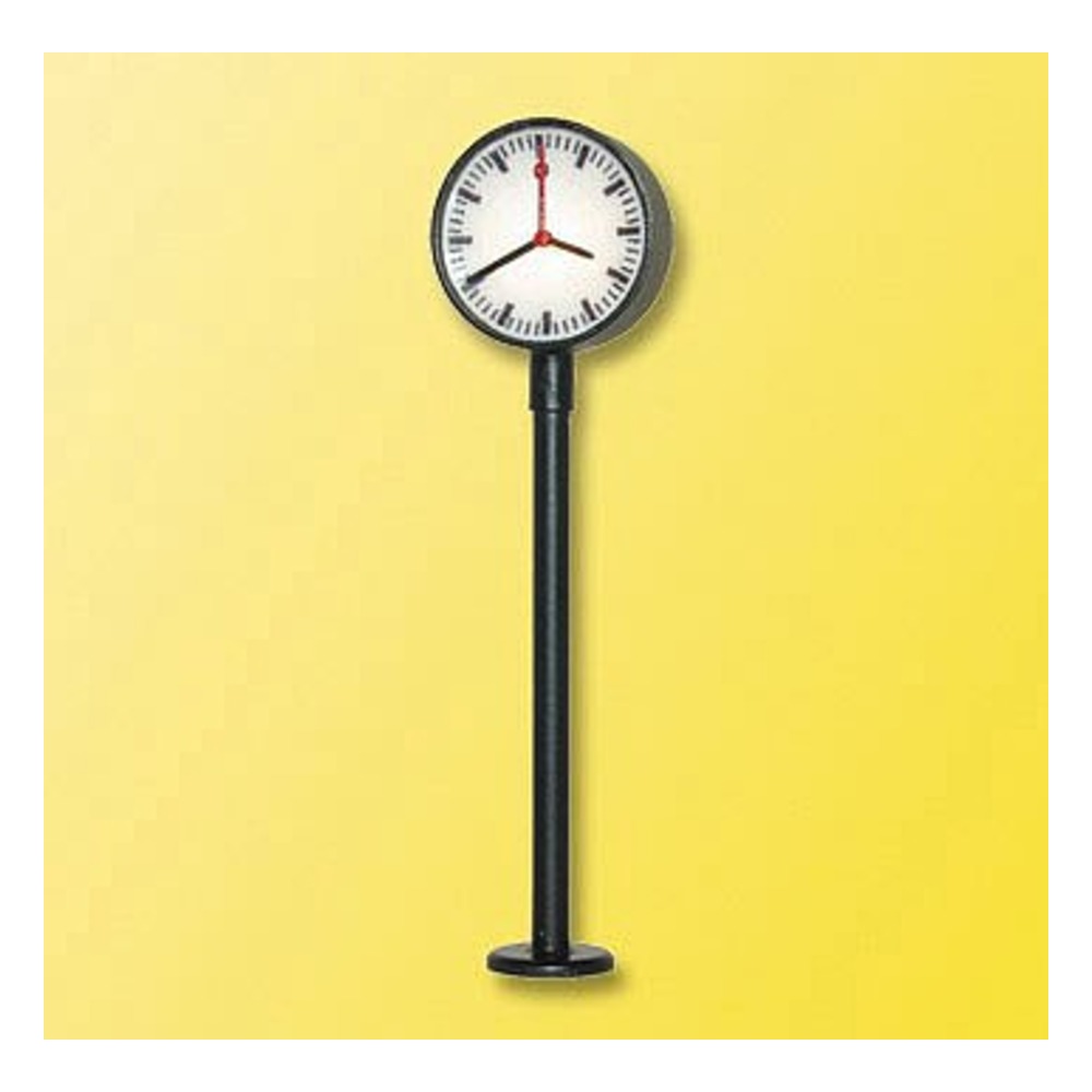 Viessmann 1880 N Scale Lighted Platform Clock -- White LED