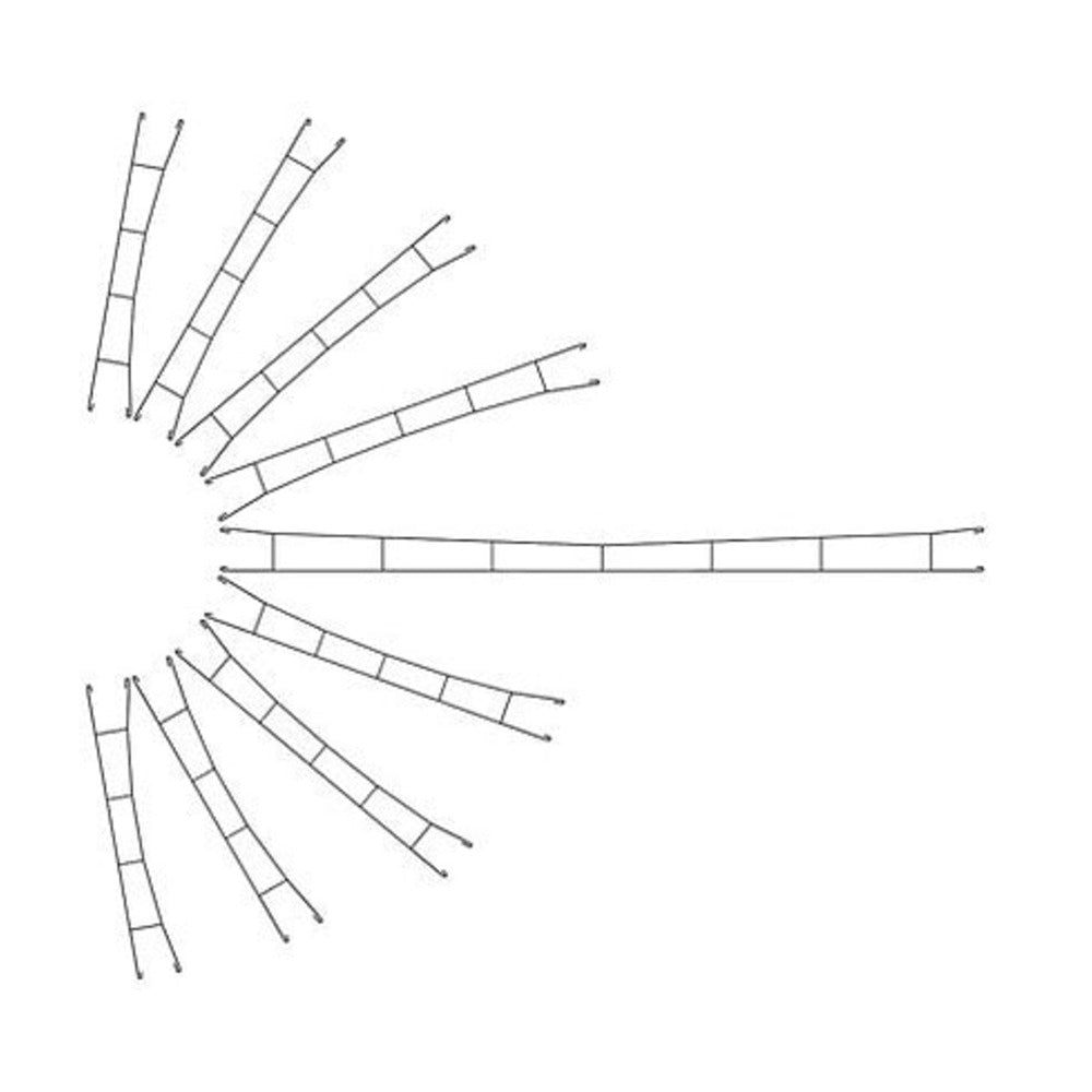 Viessmann 4132 HO Scale Catenary Wire -- 172.5mm, 5 Pack