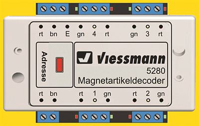 Viessmann 5280 All Scale Multi-Protocol Accessory Decoder