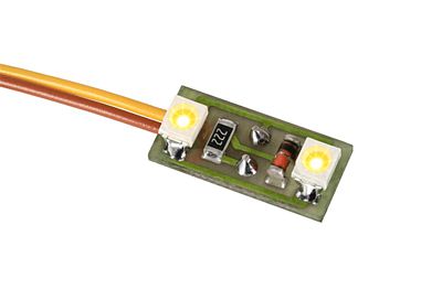 Viessmann 6021 HO Scale PC Board-Mounted Building Light w/2 LEDs -- Warm White