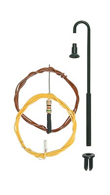 Viessmann 6624 N Scale Swan Neck Lamp - Street Light Kit w/Bulb -- 1-7/8  4.8cm Tall"