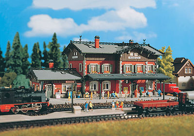 Vollmer 43505 HO Scale Waldbronn Station -- 12-1/2 x 6"  31 x 15cm