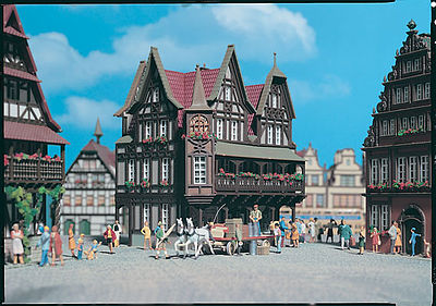 Vollmer 43749 HO Scale Old Time Store -- 4-1/8 x 3-3/8 x 5-1/2"  10.5 x 8.5 x 14cm
