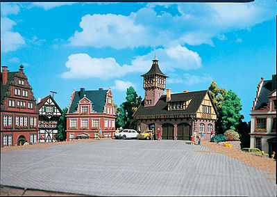 Vollmer 43756 HO Scale Maintenance Depot -- 5-1/2 x 3-1/8 x 6-5/8"  14 x 8 x 17cm