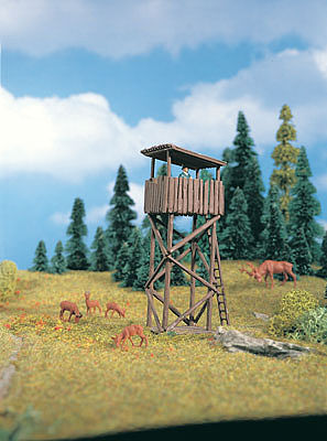 Vollmer 43795 HO Scale Hunter's Raised Hide-Away -- 1-3/16 x 1-3/16"  3 x 3cm